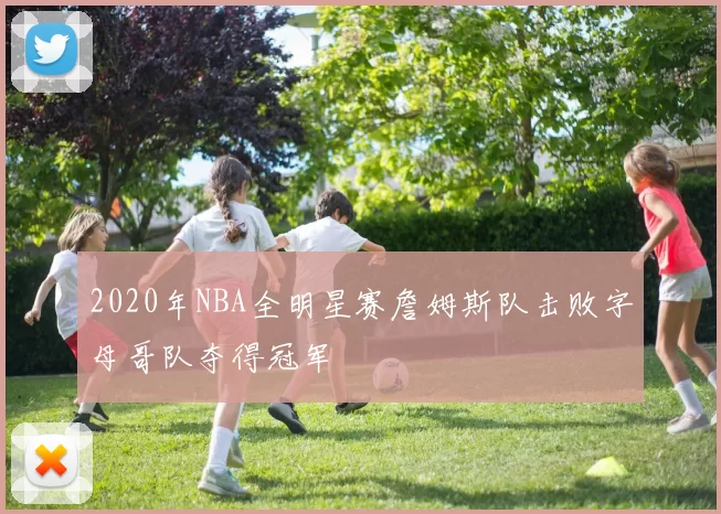 2020年NBA全明星赛詹姆斯队击败字母哥队夺得冠军
