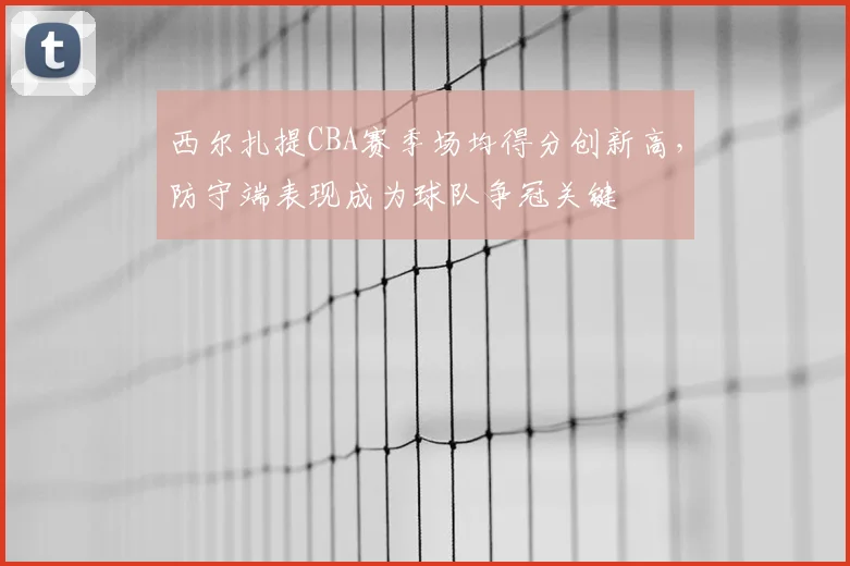 西尔扎提CBA赛季场均得分创新高,防守端表现成为球队争冠关键