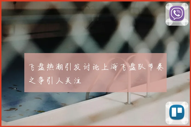 飞盘热潮引发讨论上海飞盘队节奏之争引人关注